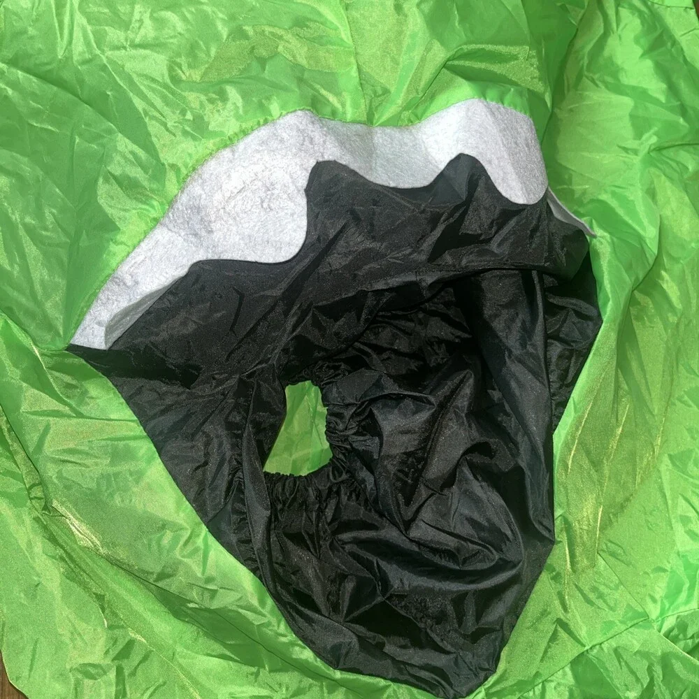 Green Alien Inflatable Blow Up Costume Kid size 48